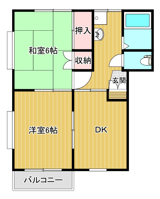 カーサMの間取り