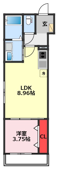 TSR新松戸の間取り