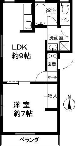 ミオ香櫨園駅前の間取り