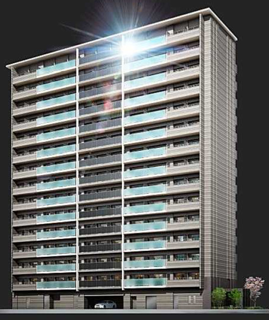 建物外観　ザ・パークハビオ堂島