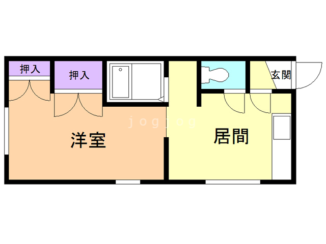 パレス南町の間取り