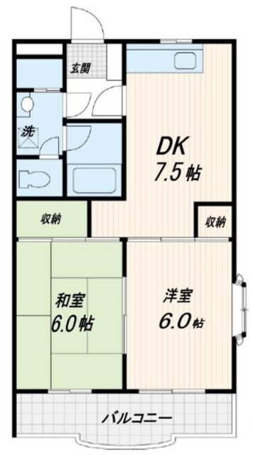 LAZ FITHユーカリが丘の間取り