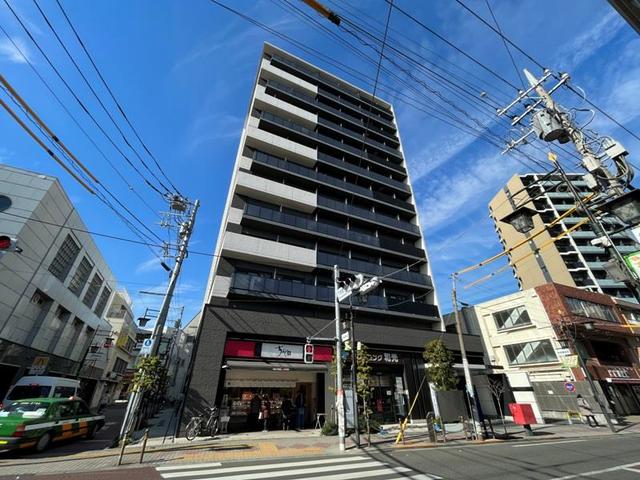 【板橋区赤塚のマンションの建物外観】