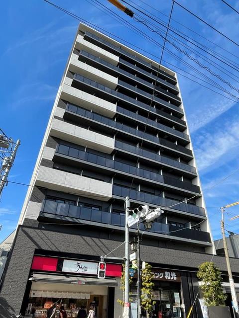 【板橋区赤塚のマンションの建物外観】