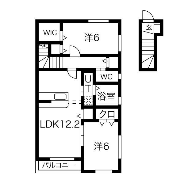 フォレストコートの間取り