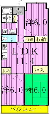 フォレストの間取り