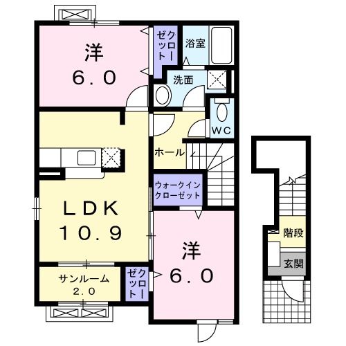 サンリットの間取り