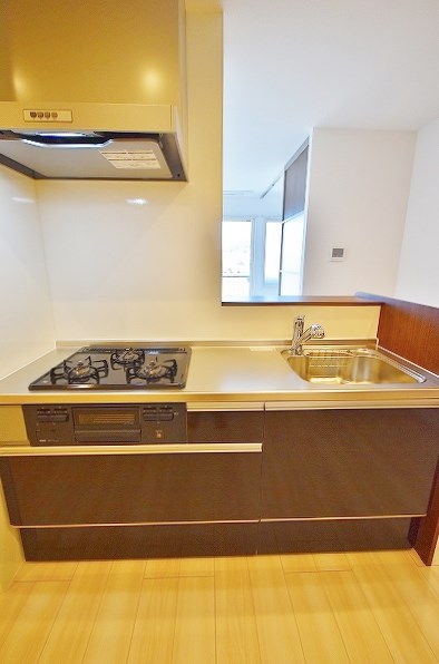 キッチン　★グリル付き3口ガスコンロビルドインキッチン★