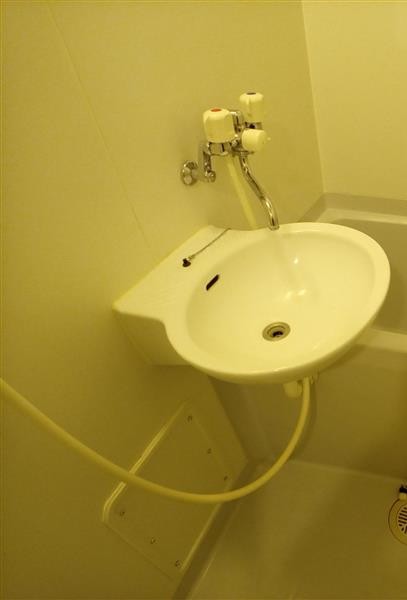 洗面設備　同物件別号室のものです。