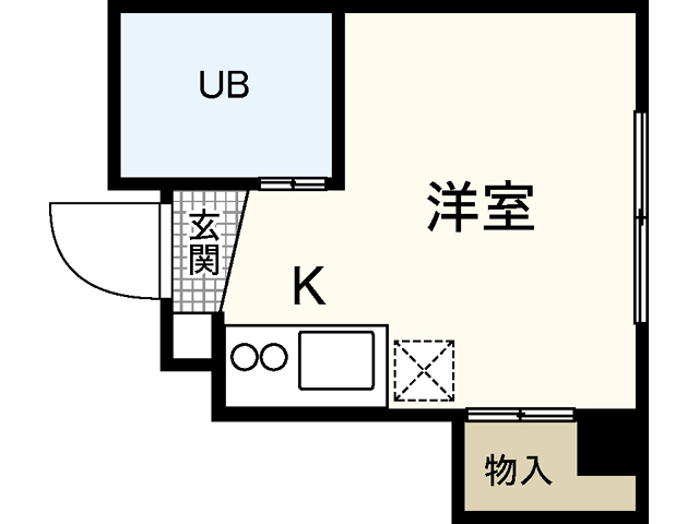 エクセルマンション河原町の間取り