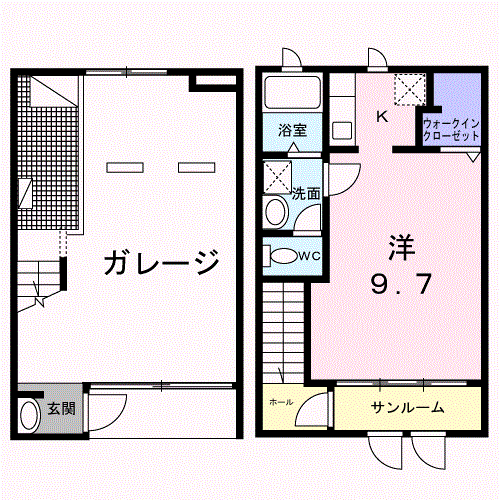 スピネルの間取り