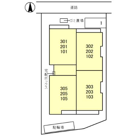 【大阪市阿倍野区晴明通のアパートのその他】