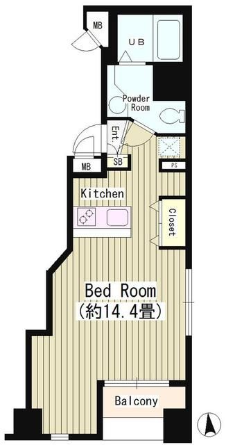 【K’s麹町の間取り】