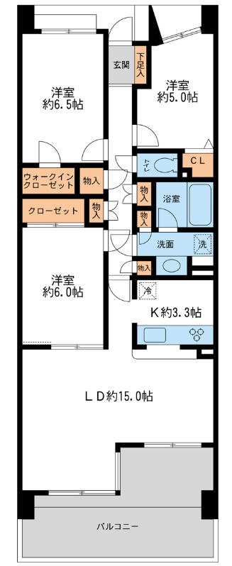 リーベスト西千葉20の間取り