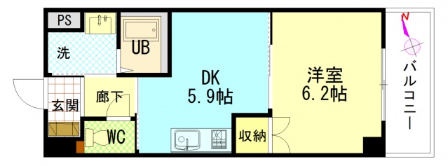 グローリの間取り