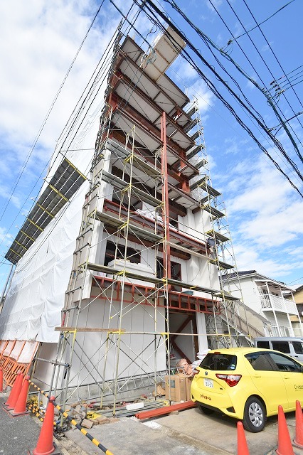 広島市南区皆実町のマンションの建物外観