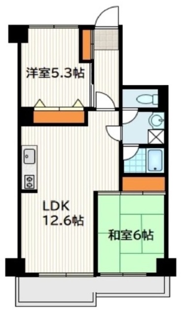 ブランシール第2東久留米の間取り