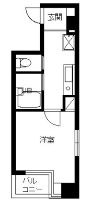 【スカイコート池袋東口の間取り】