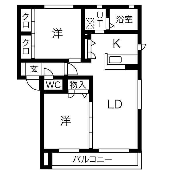 ヴェルドミール葉池の間取り