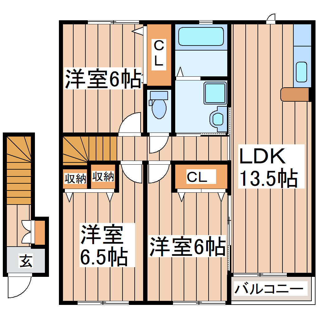 ルミエールの間取り