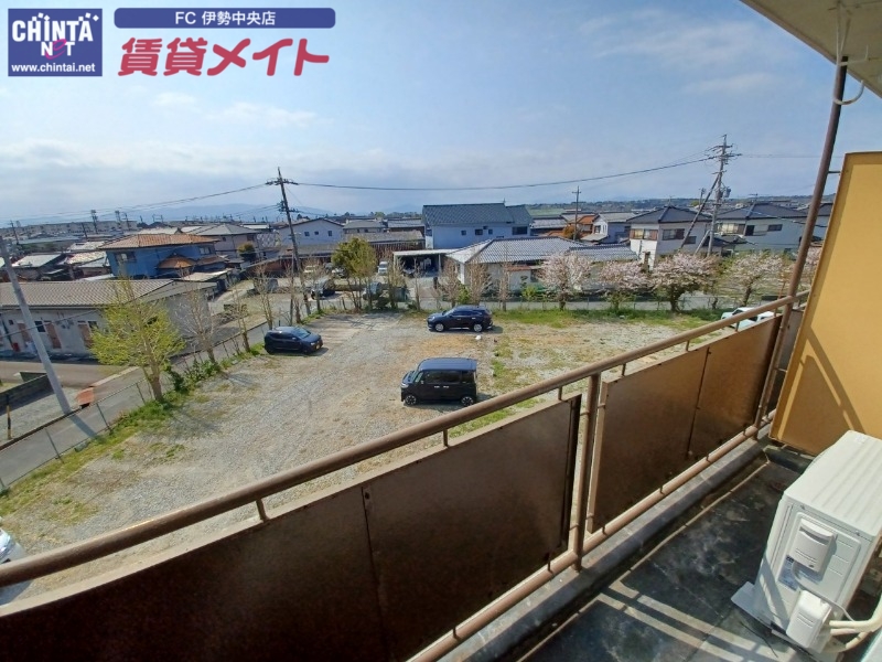 バルコニー　同物件別部屋の写真