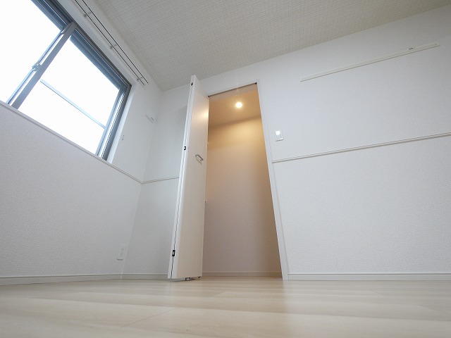 収納　十分な収納スペースがあります