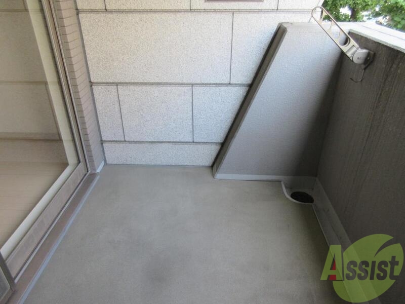 バルコニー　通風良好