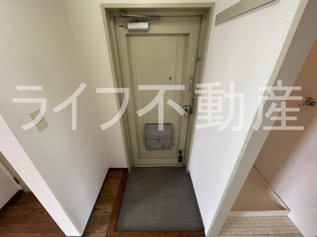 玄関　ゆったりとした玄関です