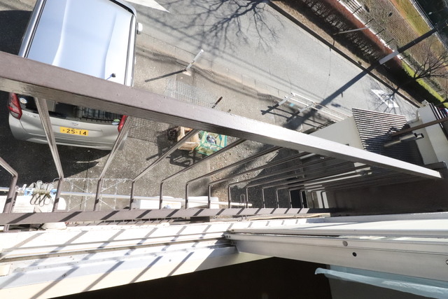 バルコニー　日当たりの良いバルコニーです。