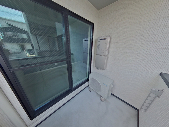 バルコニー　※別部屋の写真です