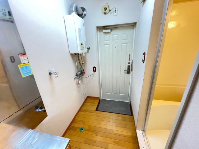 玄関　ダブルロックです。