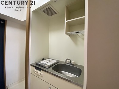 キッチン　IHコンロで火を使わず、料理初心者の方にもおすすめです！