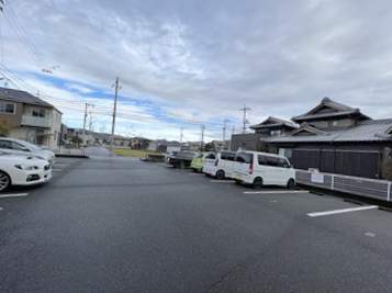 駐車場　眺望