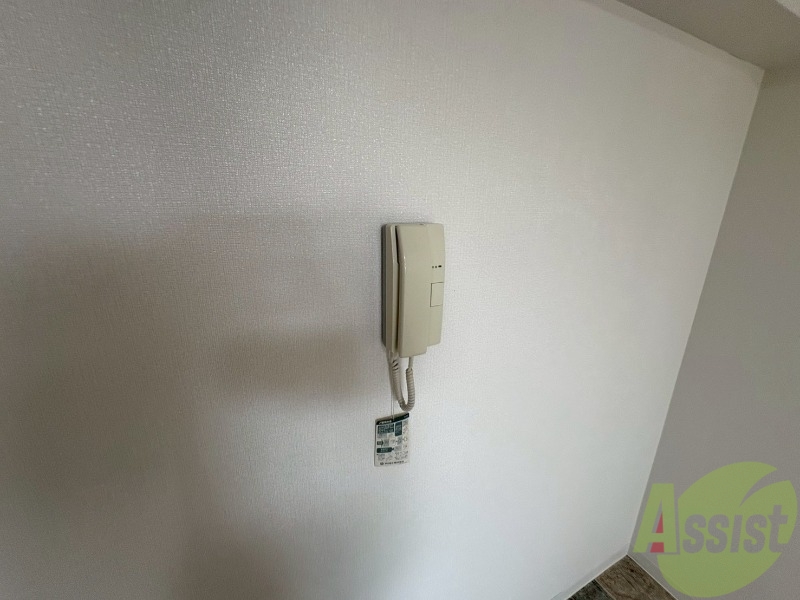 セキュリティ　来客時にはこちらのチャイムが鳴りますよ。