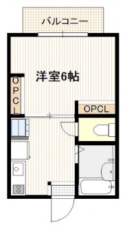 ボルサリーノの間取り