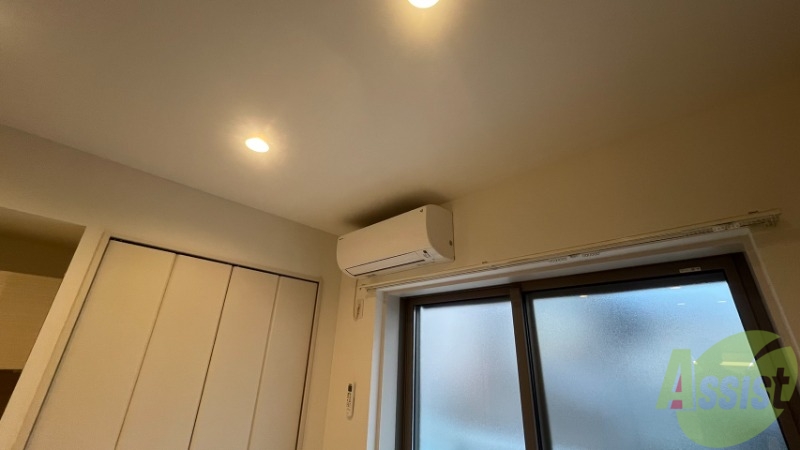 その他設備　エアコンが付いているので引越日から快適です。