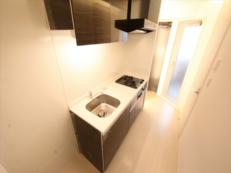 キッチン　システムキッチン（ガス2口コンログリル付）