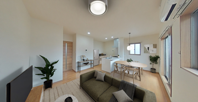 居室・リビング　※ＣＧ家具配置イメージ（実際は付きません）