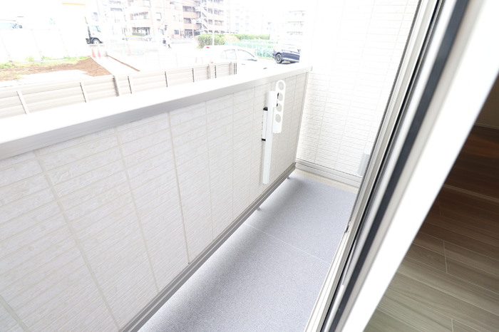 バルコニー　南向きバルコニーです