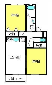 ハイム美須の間取り