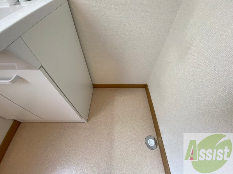 その他設備　洗濯機はこちらの専用スペースに置けます！