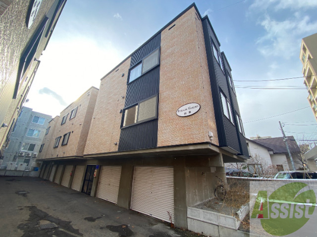 建物外観　札幌市中央区南１２条西「ステラガーデン山鼻」