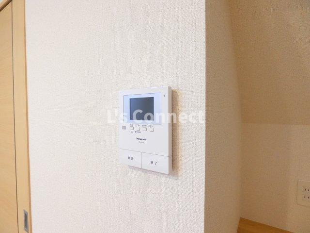 セキュリティ　突然の来客もＴＶモニターホンでしっかり確認。