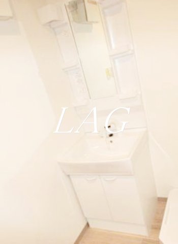 洗面設備　洗面台です。