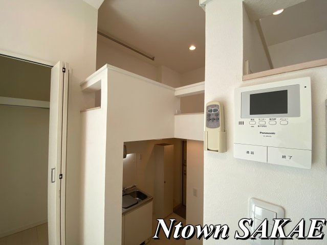 セキュリティ　モニター付きインターホンです