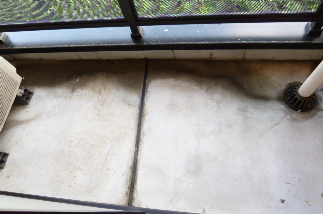 バルコニー　落ち着いた時間を過ごせるバルコニーです