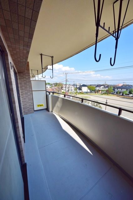 バルコニー　別のお部屋の写真になります。