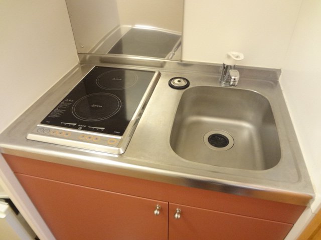 キッチン　電気コンロ2口