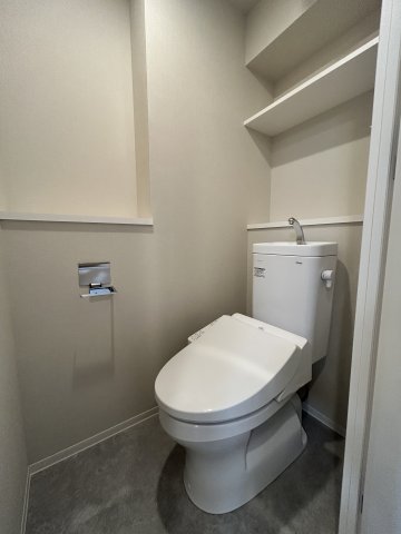 トイレ　ゆったりとした空間のトイレです