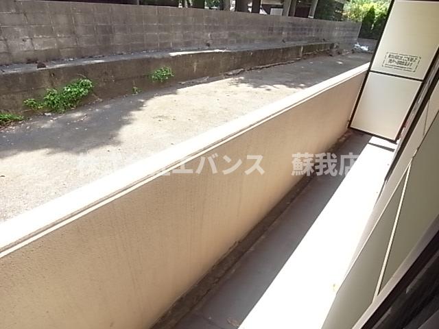 バルコニー　落ち着いた時間を過ごせるバルコニーです